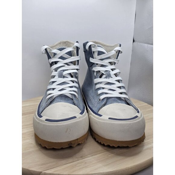 Diesel S-Principia Mid Mens size 10 Euro 43 - Blue Lifestyle Sneakers Shoes - Picture 2 of 8